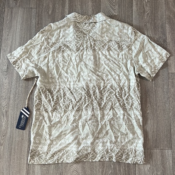 NWT Caribbean Casuals men’s Hawaiian shirt sz M - Picture 8 of 8